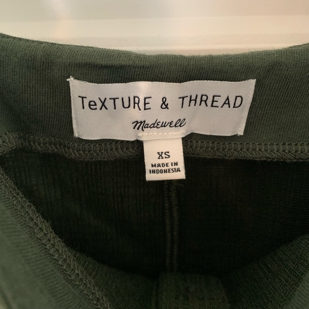 Madewell Texture & Thread Button-Front Tank Dress - Picture 7 of 7